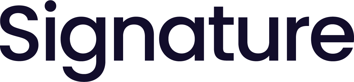 Signature-logo blue